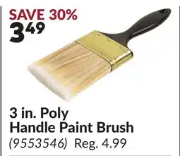 Princess Auto 3 in. Poly Handle Paint Brush offer