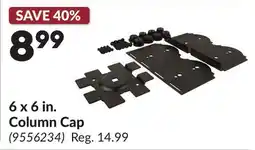 Princess Auto 6 x 6 in. Column Cap offer