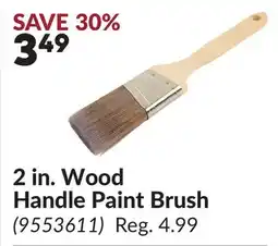 Princess Auto 2 in. Wood Handle Paint Brush offer