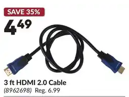 Princess Auto 3 ft HDMI 2.0 Cable offer