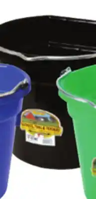Princess Auto Little Giant Black 20 qt. Flat-Back Plastic Buckets offer
