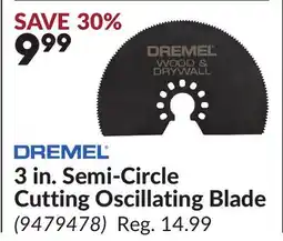 Princess Auto 3 in. Semi-Circle Cutting Oscillating Blade offer