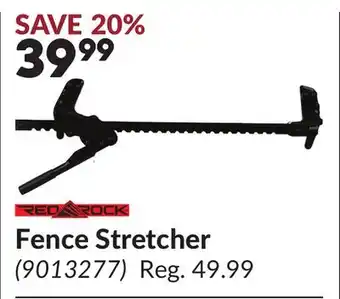 Princess Auto Fence Stretcher offer