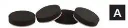Princess Auto 2-1/2 in. 4 pk Furniture Sliders offer
