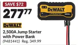 Princess Auto 2,500A Jump Starter with Power Bank offer