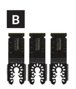 Princess Auto 3 pk Carbide 1-1/4 in. Flush-Cutting Oscillating Blades offer