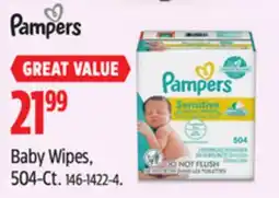 Canadian Tire Baby Wipes, 504-Ct offer