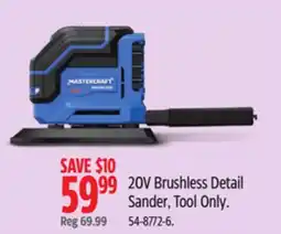 Canadian Tire 20V Brushless Detail Sander offer