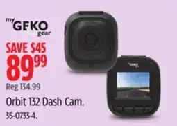 Canadian Tire myGEKOgear Orbit 132 Dash Cam offer
