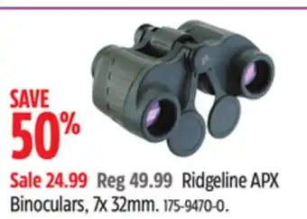 Canadian Tire Ridgeline APX Binoculars, 7x 32mm offer