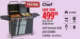 Canadian Tire Grill Turismo Grill and Griddle Combo offer