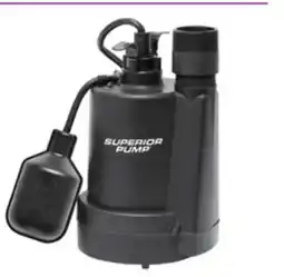 Canadian Tire Superior Sump Tethered Float Switch offer