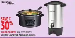 Canadian Tire Hamilton Beach Selected Countertop Appliances offer