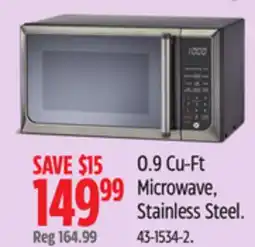 Canadian Tire Vida by PADERNO 0.9 Cu-Ft Microwave offer