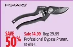 Canadian Tire FISKARS Professional Bypass Pruner offer