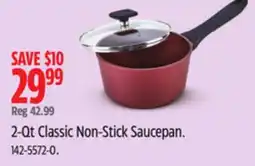 Canadian Tire Paderno 2-Qt Classic Non-Stick Saucepan offer