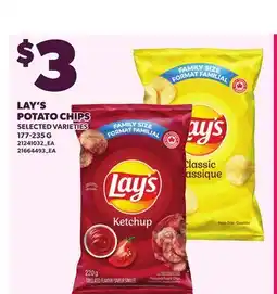 Loblaws LAY'S POTATO CHIPS offer