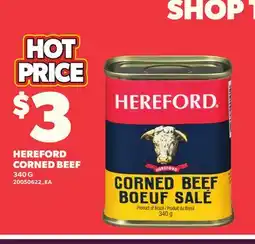 Loblaws HEREFORD CORNED BEEF offer