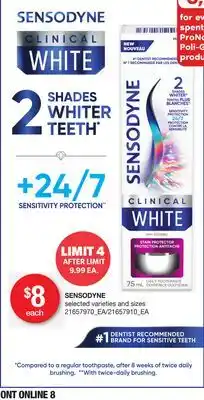 Loblaws SENSODYNE offer