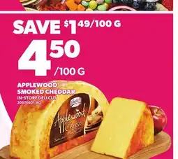 Loblaws APPLEWOOD SMOKED CHEDDAR offer