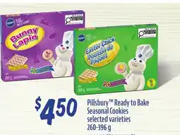 Loblaws PILLSBURY READY TO BAKE SEASONAL COOKIES offer