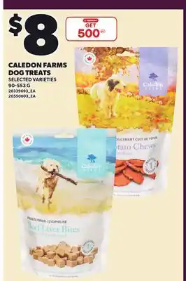 Loblaws CALEDON FARMS DOG TREATS offer
