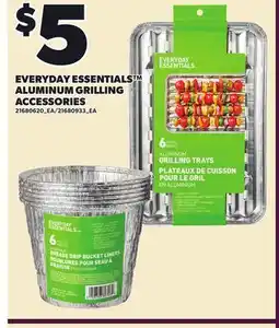 Loblaws EVERYDAY ESSENTIALS ALUMINUM GRILLING ACCESSORIES offer