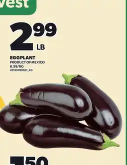 Loblaws EGGPLANT offer