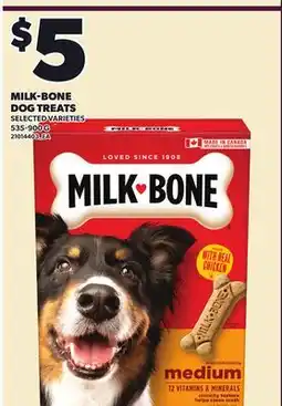 Loblaws MILK-BONE DOG TREATS offer