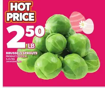 Loblaws BRUSSELS SPROUTS offer