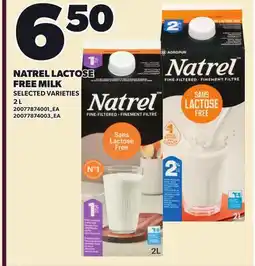 Loblaws NATREL LACTOSE FREE MILK offer