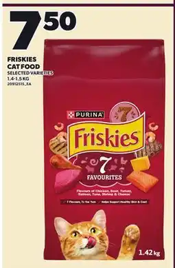 Loblaws FRISKIES CAT FOOD offer