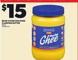Loblaws BRAR'S PURE DESI GHEE CLARIFIED BUTTER offer