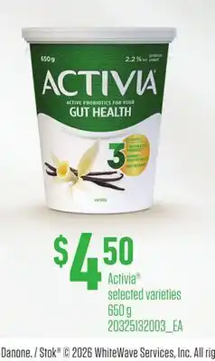 Loblaws ACTIVIA offer