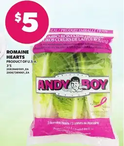 Loblaws ROMAINE HEARTS, 3'S offer