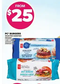 Loblaws PC BURGERS offer