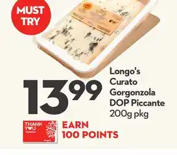 Longo's Curato Gorgonzola DOP Piccante offer