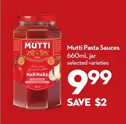Longo's Pasta Sauces offer