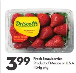 Longo's Fresh Strawberries offer