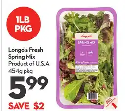 Longo's Fresh Spring Mix offer