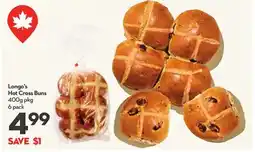 Longo's Hot Cross Buns offer