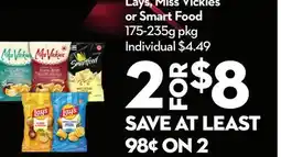 Longo's Lays, Miss Vickies or Smart Food offer