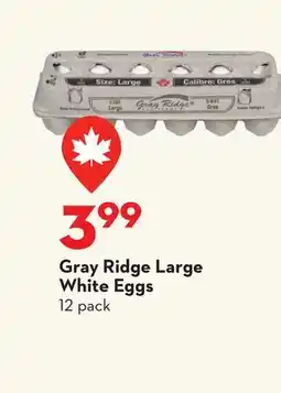 Longo's Large White Eggs offer