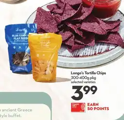 Longo's Tortilla Chips offer