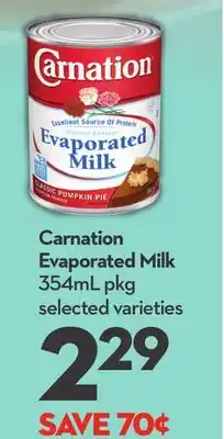 Longo's Carnation Evaporated Milk offer