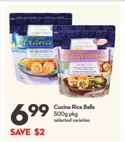 Longo's Rice Balls offer