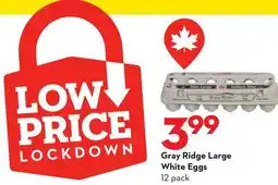 Longo's Large White Eggs offer
