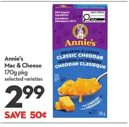 Longo's Annie's Mac & Cheese offer