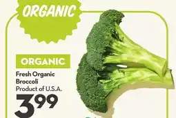 Longo's Fresh Organic Broccoli offer
