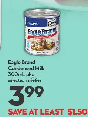 Longo's Eagle Brand Condensed Milk offer
